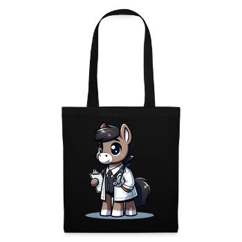 Cute Horse Doctor - Tote Bag - black - Front