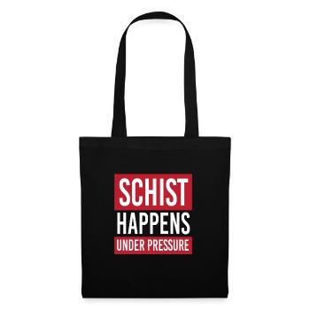 Schist Happens Geology Collecting Stones - Tote Bag - black - Front