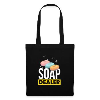 Fabricant de savon - Sac en tissu - noir - Devant