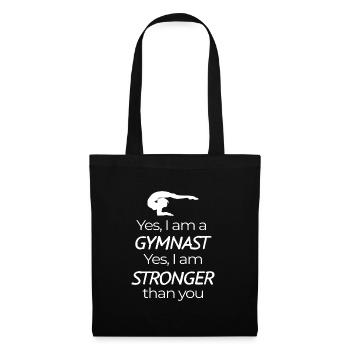 IM A Gymnast Gymnastics Gymnastics Turner - Tote Bag - black - Front