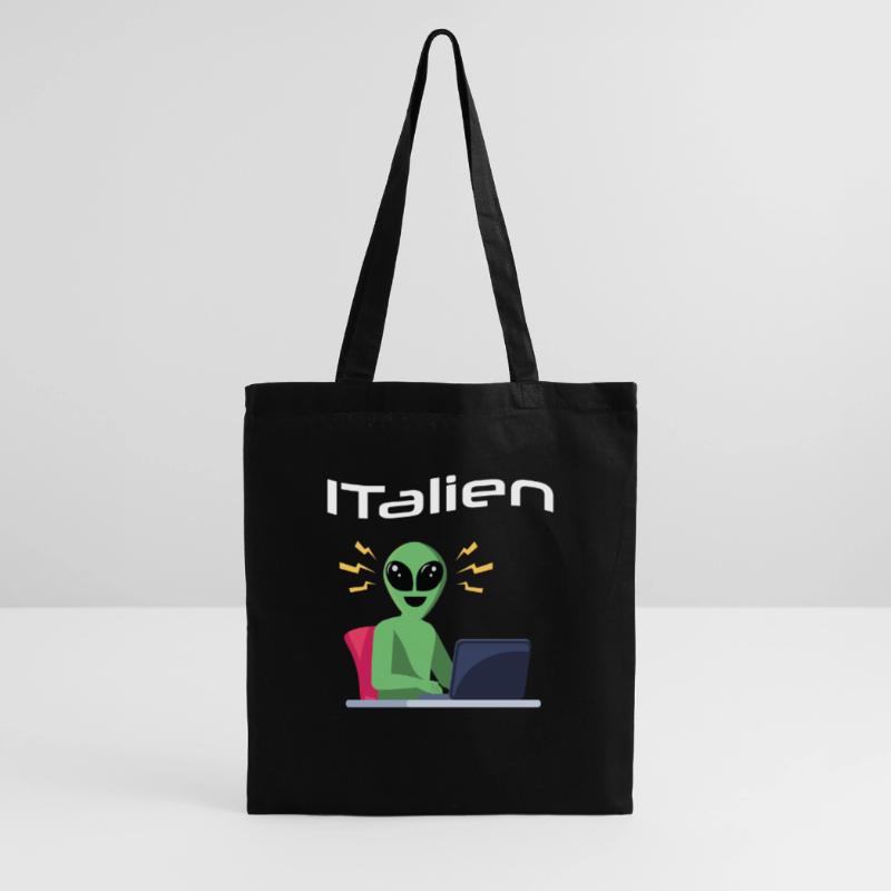 ITalien Alien Informatiker Hacker Coder Sac en tissu