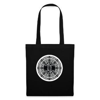 Norse Tree Mythology Rune - Tote Bag - black - Front