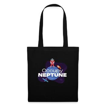 Neptune Occupy Planet Space - Tote Bag - black - Front
