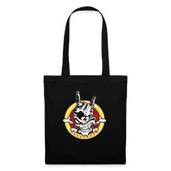 Heavy Metal Death Metal Rock Musique - Sac en tissu - noir - Devant