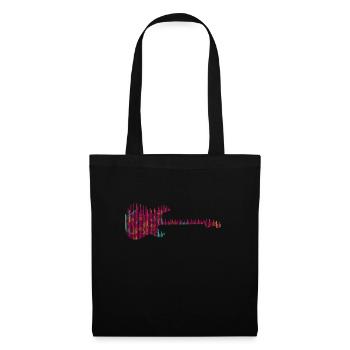 Guitariste Guitariste Guitariste - Sac en tissu - noir - Devant