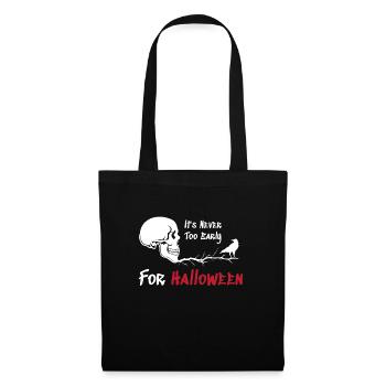 Never Too Early For Halloween Costume - Tote Bag - black - Front