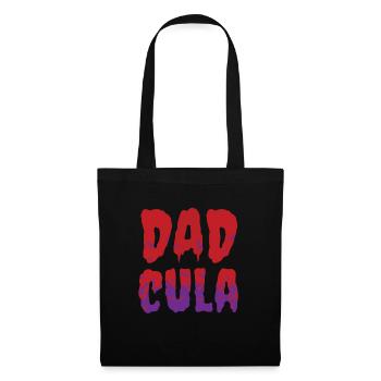Dadcular Père Vampire Vampire Halloween - Sac en tissu - noir - Devant