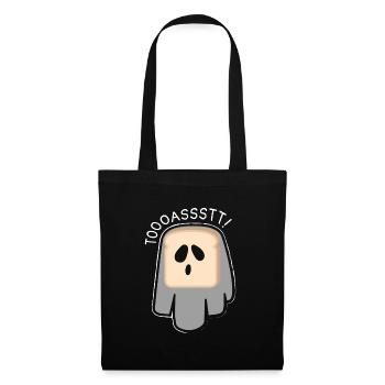 Toooasstt Ghost Toast Ghost Halloween - Tote Bag - black - Front