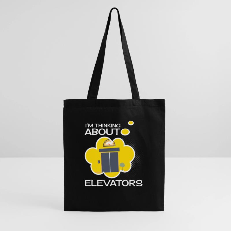 Thinking Elevators Elevator Elevator Elevator Tote Bag