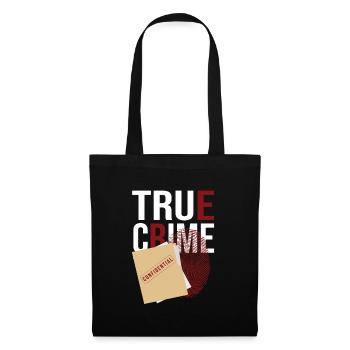 True Crime Crime Fans - Tote Bag - black - Front
