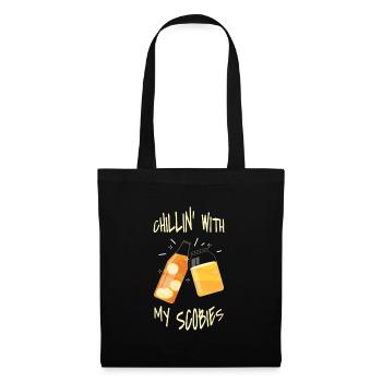 Chillin ́ With My Scobies Kombucha Tea - Tote Bag - black - Front