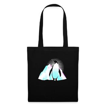 Pingouin - Sac en tissu - noir - Devant