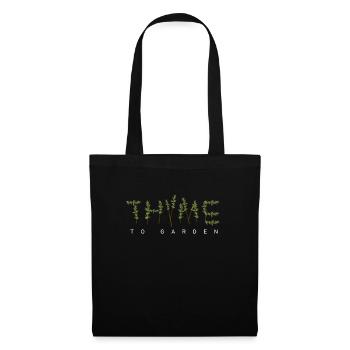 Gardener Present Hobby GardenEr Garden Plants Meadow - Tote Bag - black - Front