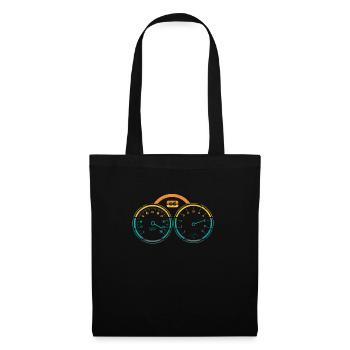 Motorcycle Speedometer - Tote Bag - black - Front