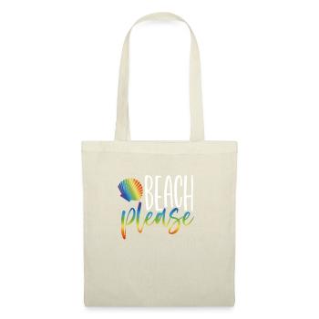Plage S’il vous plaît - Sac en tissu - nature - Devant