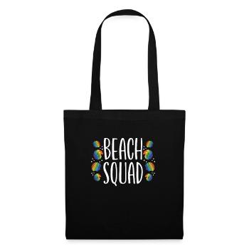 Troupe de plage - Sac en tissu - noir - Devant