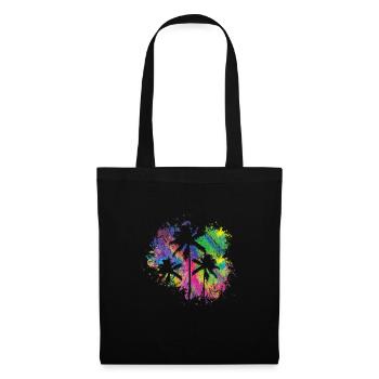 Summer Palms Colorful - Tote Bag - black - Front