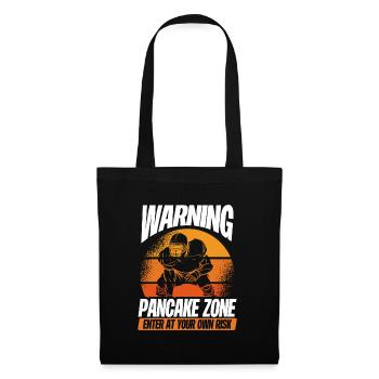 Attention pancake zone - Tote Bag - black - Front