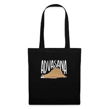 Advasana lama - Tote Bag - black - Front