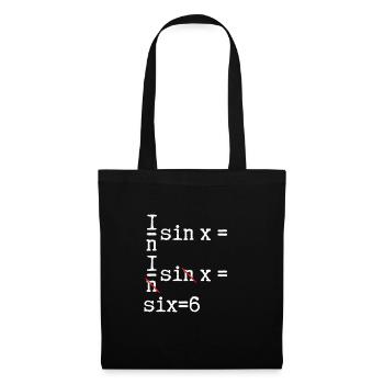 The Result of Sin is 6 - Tote Bag - black - Front