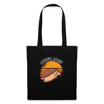Search Sharp Hedgehog - Tote Bag - black - Front