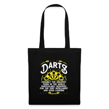 The biggest thing is darts - Tote Bag - black - Front