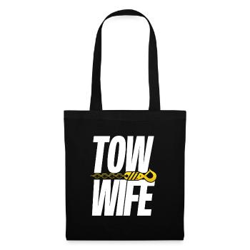 Wife Of the tow driver - Tote Bag - black - Front