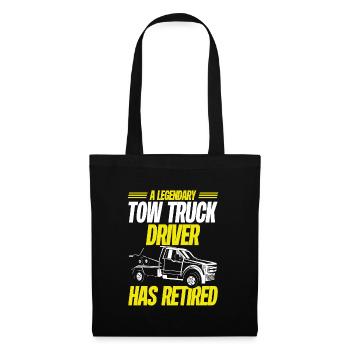 A Legendary Tow truck driver - Tote Bag - black - Front