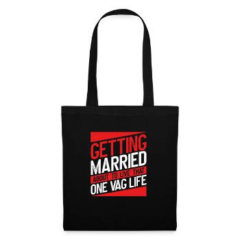 Living with a woman - Tote Bag - black - Front