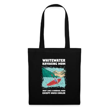 Whitewater Kayaking Mom Like A Normal Mom - Tote Bag - black - Front