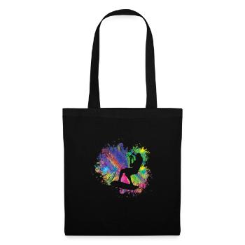Summer flying surfer - Tote Bag - black - Front