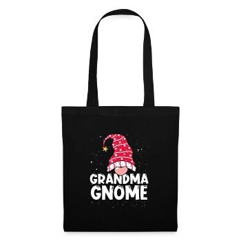 Gnome Grandma - Tote Bag - black - Front