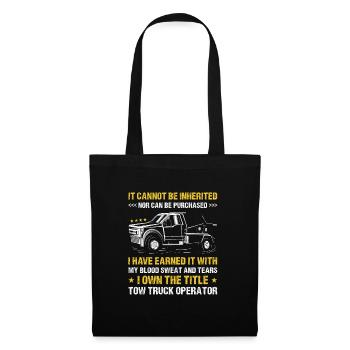 It Cannot Be Inherited Nor Can Be Purchased Tow - Tote Bag - black - Front