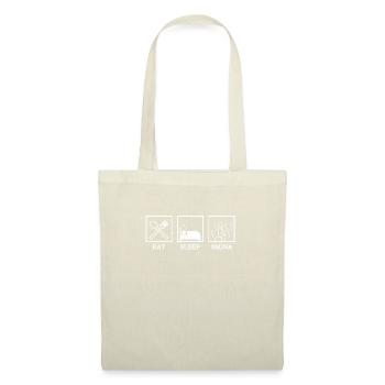 J’adore les saunas - Sac en tissu - nature - Devant