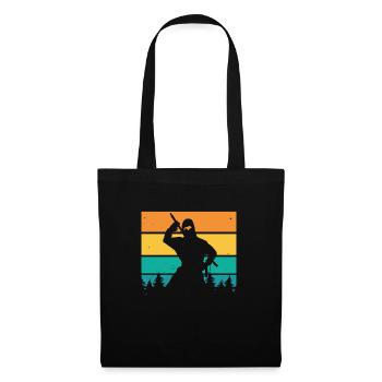 Colorful Ninja japan - Tote Bag - black - Front