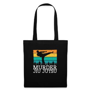 Meurtrier Jiu Jutsu Arts Martiaux - Sac en tissu - noir - Devant