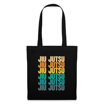 Colorful Jiu jutsu martial arts - Tote Bag - black - Front
