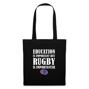 But Rugby Importanter New Zealand Rugby - Stoffbeutel - Schwarz - Vorne