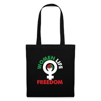 Women Life Freedom Iran Women's Rights - Tote Bag - black - Front