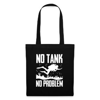 Kein Tank Kein Problem - Stoffbeutel - Schwarz - Vorne