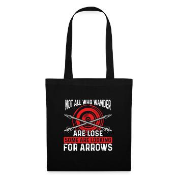 In search of arrows - Tote Bag - black - Front