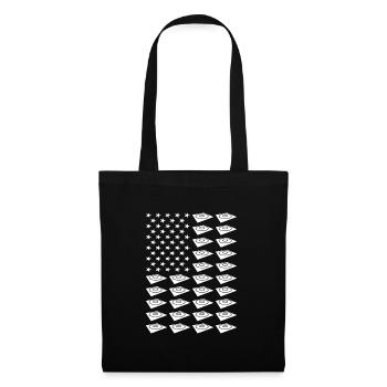Sport Us Flag Wrestling - Tote Bag - black - Front