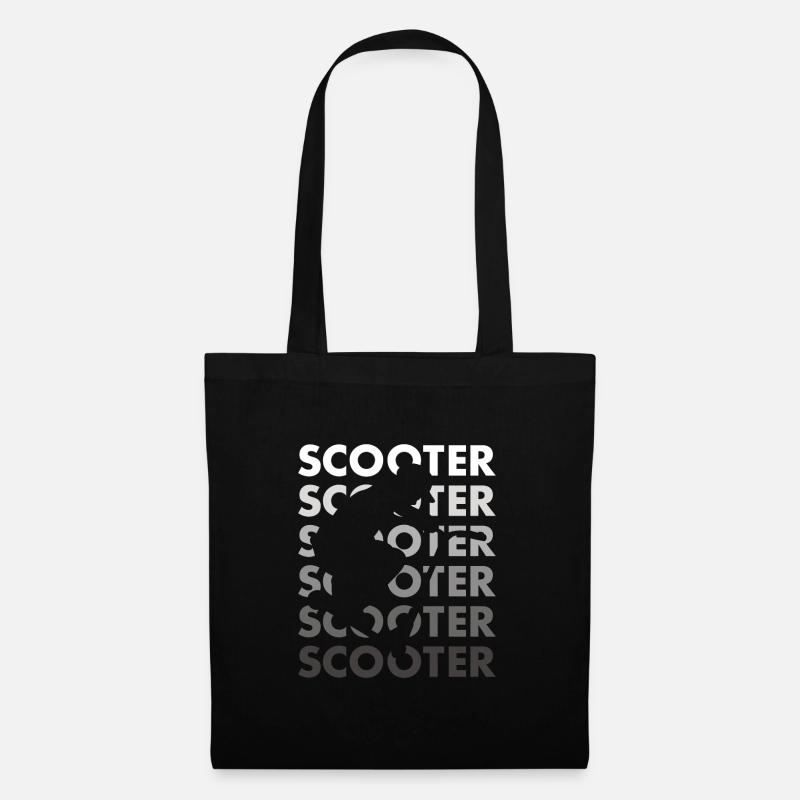 Sport Scooter - Stoffbeutel - Schwarz