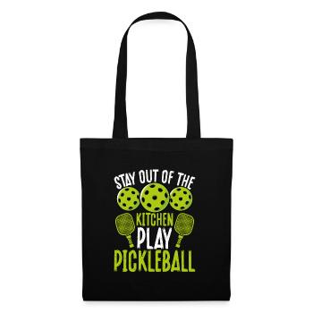 Stay out of the kitchen and - Tote Bag - black - Front
