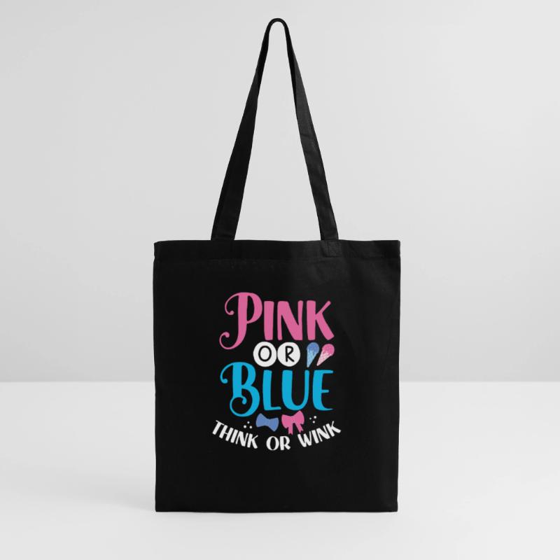 Rosa Oder Blau Denken Oder Zwinkern Stoffbeutel