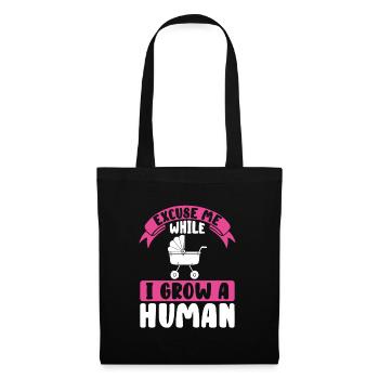 A person grows in me - Tote Bag - black - Front