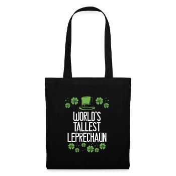 Biggest leprechaun in the world - Tote Bag - black - Front