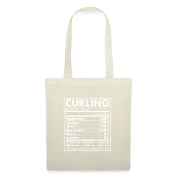 Sport Nutrition Curling - Tote Bag - nature - Front