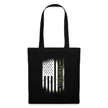 Sport Us Flag Paintball - Sac en tissu - noir - Devant