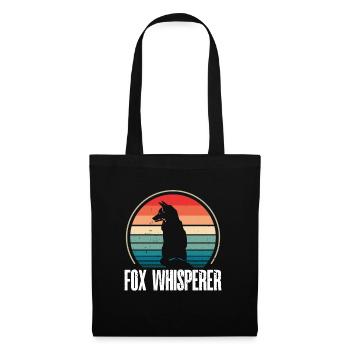 Fox Whisperer - Tote Bag - black - Front
